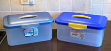 Qty 2: Sterilite ShowOffs Storage Containers,...