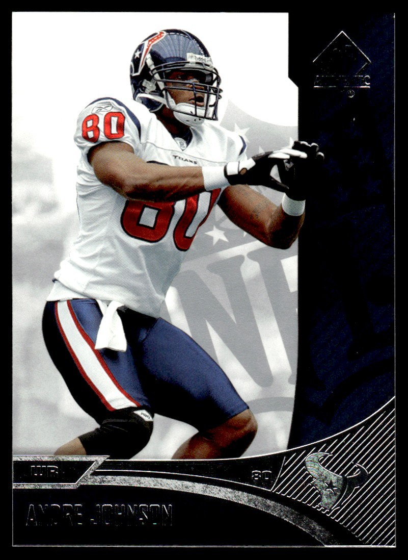 2006 SP Authentic C Andre Johnson Houston Texans #36
