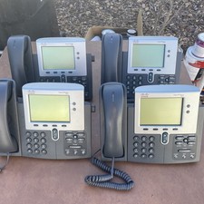 LOT OF 4 Cisco 7941G IP Business Phones CP-7941G V01 - Ships Fast And Secure