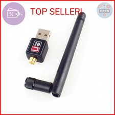 AC600 Mbps Dual Band 2.4/5Ghz Wireless USB WiFi Network Adapter w/Antenna 802.11