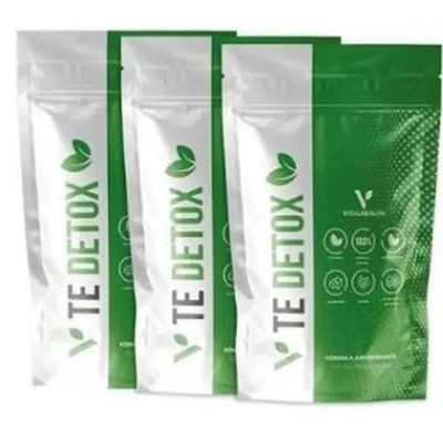 Vital Health V-DETOX Herbal Tea 3 Weeks Supply 1 Pack Makes 1 Gal Fast Shipping