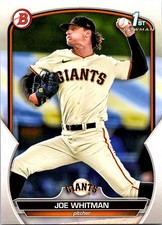 2023 Bowman Draft #BD-98 Joe Whitman
