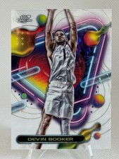 2023-24 Topps Cosmic Chrome #100 Devin Booker White Hole Refractor SSP Suns