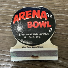Arena Bowl St. Louis MO Collectible Matchbook...