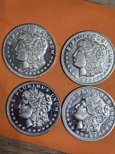 Silver Trade Unit "Morgan Dollar" 1 oz .999 Fine Silver Round