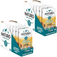 Naturo Adult Mini Grain-Free Chicken & Veg Wet Dog Food 150g pouch (BBF 04/2026)