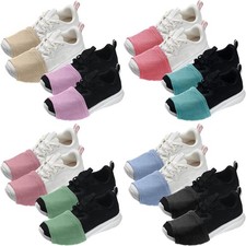 Haysandy 8 Pairs Dance Shoe Covers Over Shoes Socks for Dancer Women