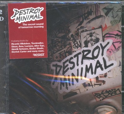 J16 Destroy Minimal Doppel-CD UK Resist Music 2006 versiegelt - mit Info-Aufkleber