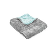 The Rag Company 52024-LIQUID8R-AQUA 20x24 Twist Loop Drying Towel AQUA  GREY