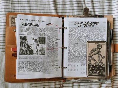 Supernatural DIY  Journal Pages John Winchester Journal SPN Diary