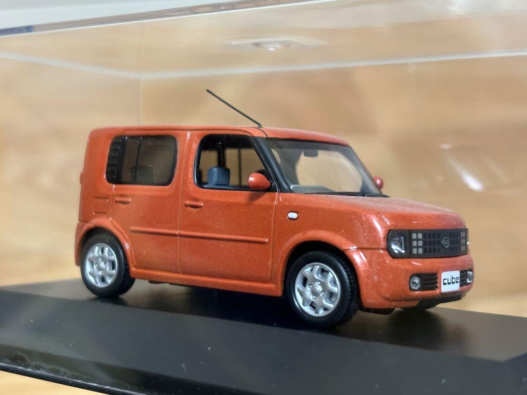 京商 J-collection 1/43 日産 キューブ オレンジ 京商 J-collection 1/43 日産 キューブ オレンジ jcp71005no.jpg