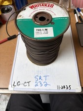 WHITAKER WIRE SPOOL 769-1-M, 16 Gauge WIRE FOR AUTO/BOAT, 1000 Foot Roll NOS