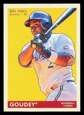 2009 Upper Deck Goudey #106 Bill Hall Milwaukee Brewers