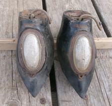 1940 1941 Ford Truck Headlight Stands Mounts Original Pair 1940-47 Coe