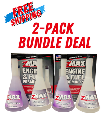 #ad #ad 2 Pack ZMAX Engine amp; Fuel Formula Micro Lubricant 12oz Bottles – Free Shipping $54.99