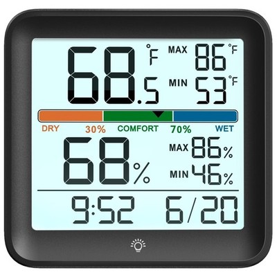 Indoor Thermometer Room Temperature Home Hygrometer Humidity Gauge, Accurate ...