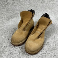 Timberland Boots Youth Size 2 Wheat Nubuck 6-Inch Premium Primaloft Insulated