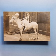 Coventry Postcard C1911 Real Rhoto Miss Hamilton Lady Godiva Pageant Warwick