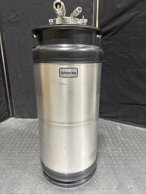 #ad STAINLESS STEEL KEG SCHAEFER ECO 20 LITER SOLVENT KEG $80.00
