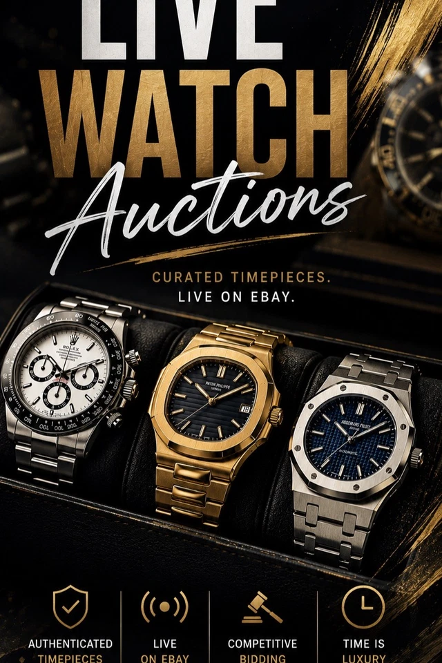 Luxury Timepiece's: Rolex, Omega Auctions At Retail!
