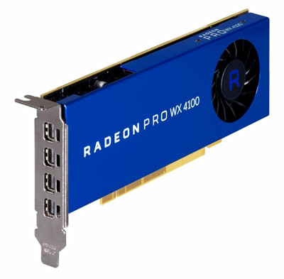 AMD Radeon Pro WX 4100 Grafikkarte PCIe 3.0 x16 4x DisplayPort