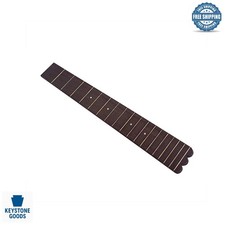 Ukulele Fingerboard for 26 Inch Ukulele Guitar DIY Replacement, Rosewood, U...