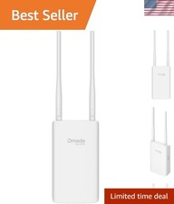 High-Speed Omada Outdoor WiFi Extender - , PoE Powered, Guest Mode Ready