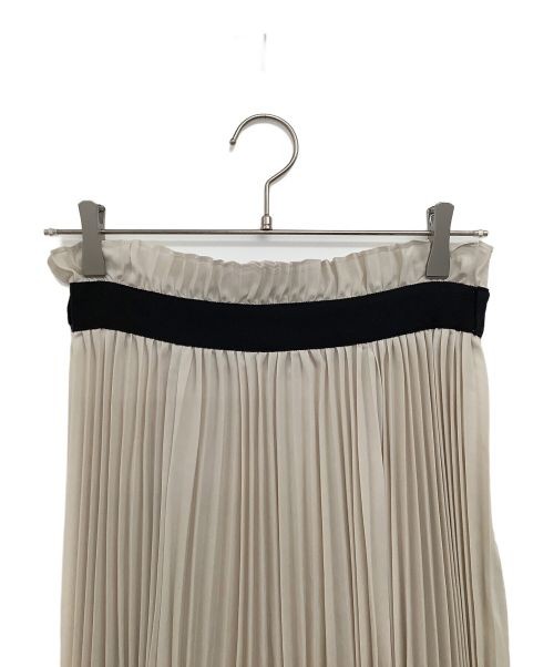 Ameri                    pleated skirt beige 0132… - image 3