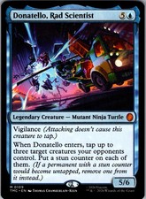 MTG Donatello, Rad Scientist (109/247) Teenage Mutant Ninja Turtles Eternal LP