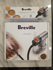 Breville The Smoking Gun Wood Smoke Infuser BSM600SIL w/ Extra Wood chips
