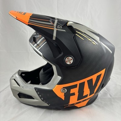 FLY Racing Formula Carbon Helmet - Vector Orange - Motocross MX Dirt Bike