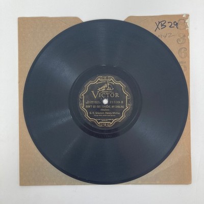 HILL BILLY ~ G.B. GRAYSON ~ FOLK FIDDLE  VICTOR 21139 ~ 78 RPM ~ XB 29
