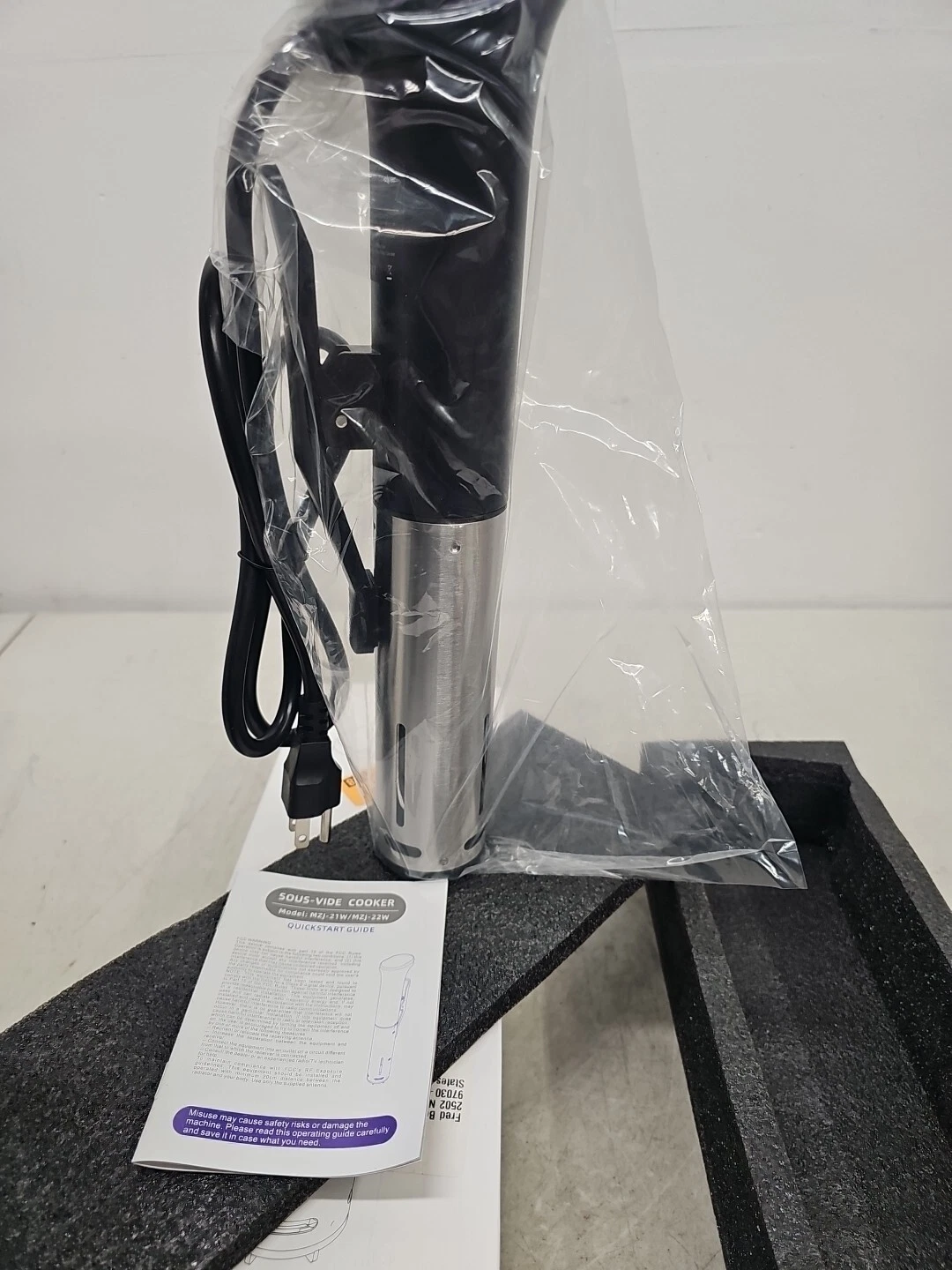 Sous Vide Precision Cooker Black
Opens in a new window or tab