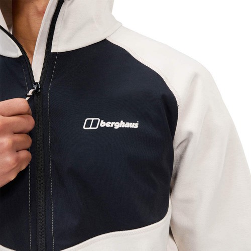 Giacca ibrida Berghaus Trawden grigio pietra e nero - Foto 5 di 13