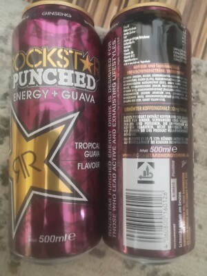 Energy Drink Rockstar RR 500ml Tropical Guava gold Star 2010