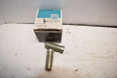 2x NOS GM 2331975 Brake Adjustment Screw LH Threads -B20-43