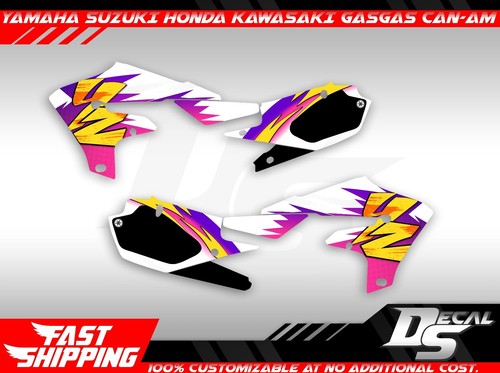 Graphics Kit Yamaha YZ450F / YZ250F – Years 2018-2023 – Fully Customizable - Picture 2 of 5