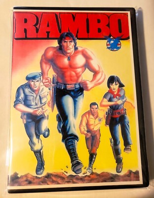 Rambo: The Force of Freedom 1986 Animated 2 DVD Set