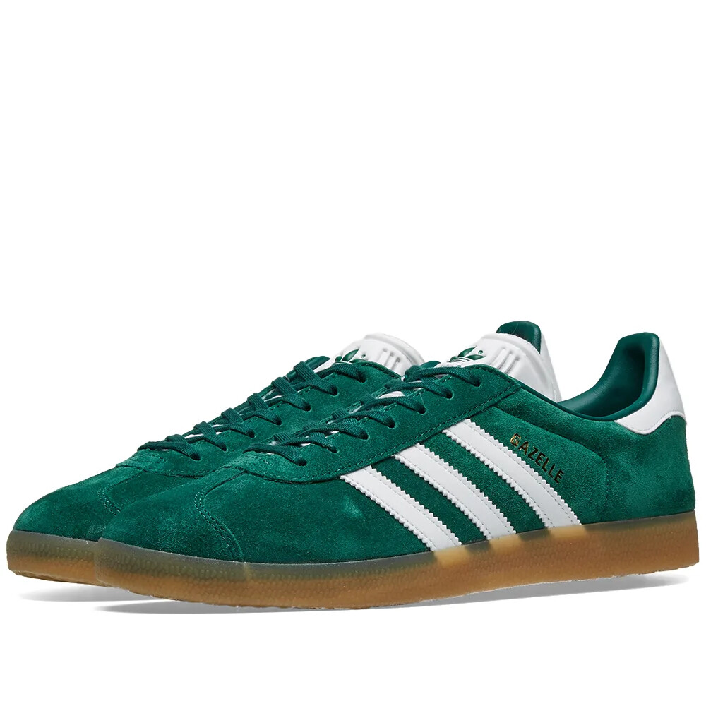 adidas gazelle green womens