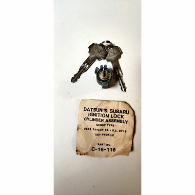 datsun c-16-116 lock and key set | eBay