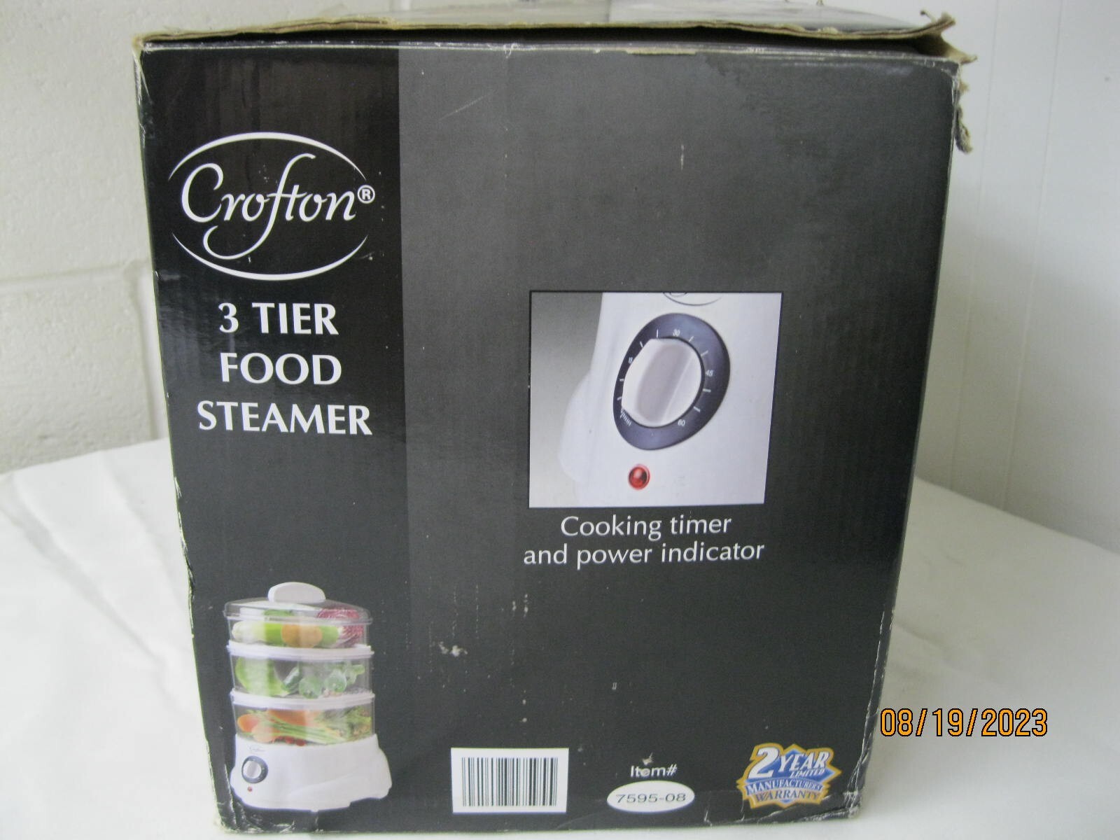 Crofton 3 Tier Food Steamer eBay