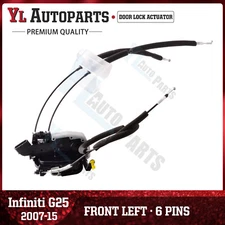 Front Left Driver Door Lock Actuator for 2007-2015 Infiniti G25 G35 G37 Q40