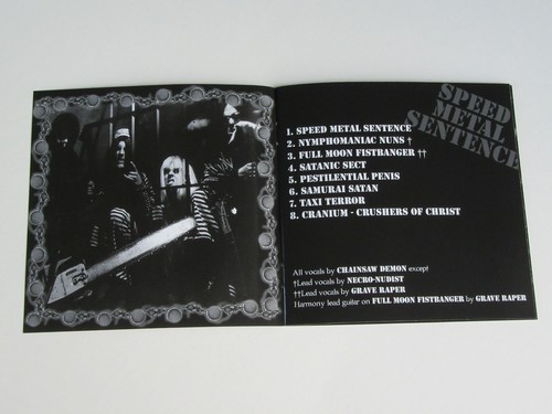 CRANIUM Speed Metal Sentence CD 1999 SPEED/THRASH SELTEN ORIGINAL 1. PRESSUNG!!! - Bild 4 von 12