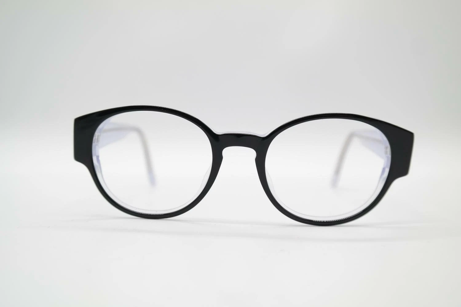 Eyes and More Adrion1 171 Black White Oval Glasses Frame Eyeglasses New