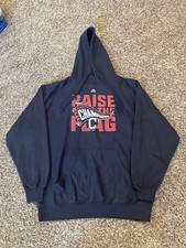 2016 Cleveland Indians American League Champion Hoodie Sweatshirt Mens Size XL