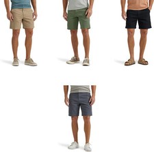 Wrangler Authentics Men's Flat Front Classic Shorts