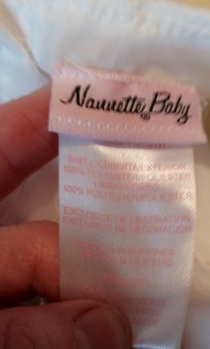 Nannette baby dress Size 6/9 Mo. Easter, wedding, baptismal..stunning. Details! - Picture 12 of 12