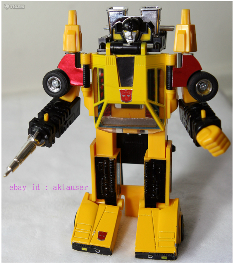Perfect New Collection Takara Tomy G1 Sunstreaker Action Figure In