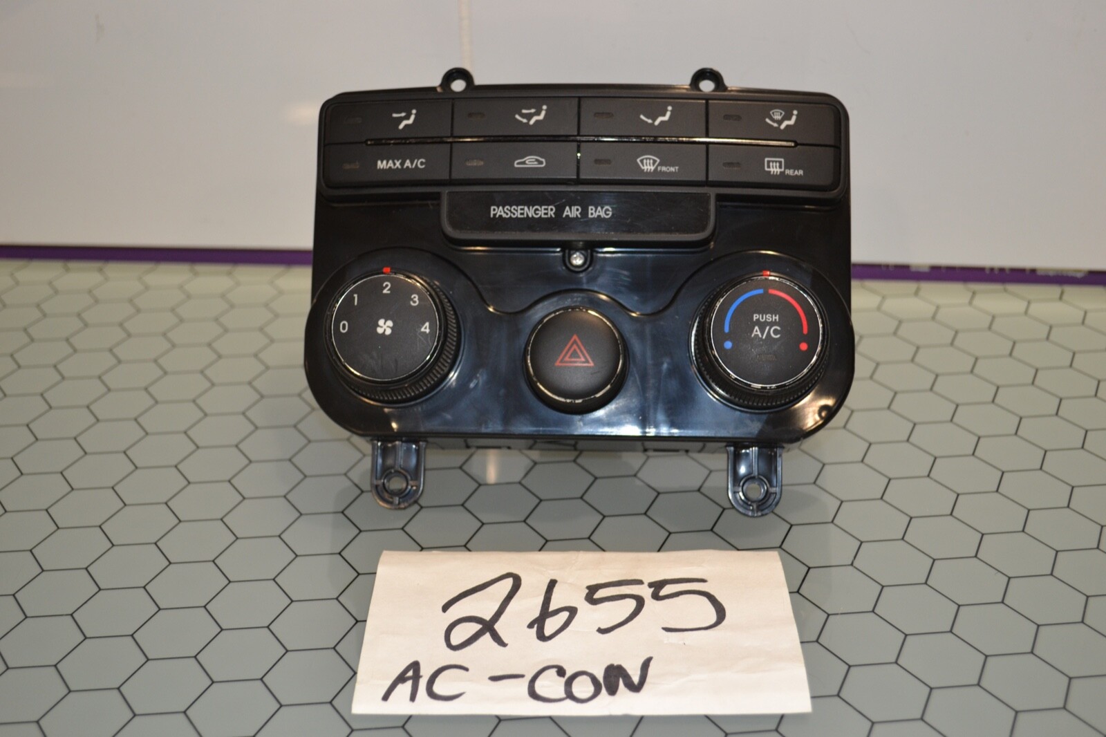 11 12 13 Hyundai Elantra AC and Heater Control Used Stock #2655-AC
