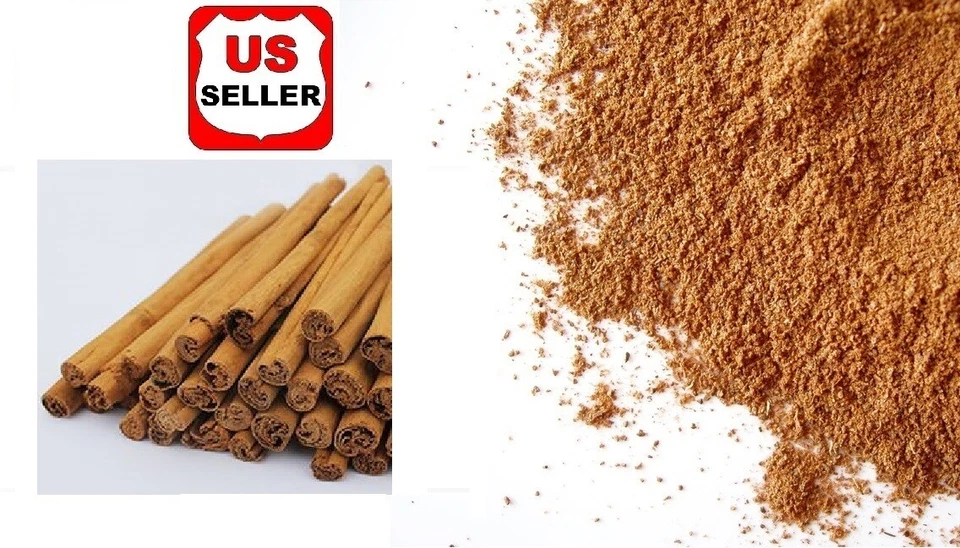 POWERNUTRI HIGHEST QUALITY CEYLON ALBA CINNAMON STICKS/POWDER,SRI LANKA,1oz-10LB